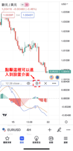 設置MACD